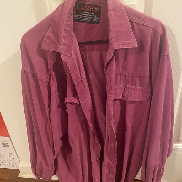 Other - Pink Corduroy shirt